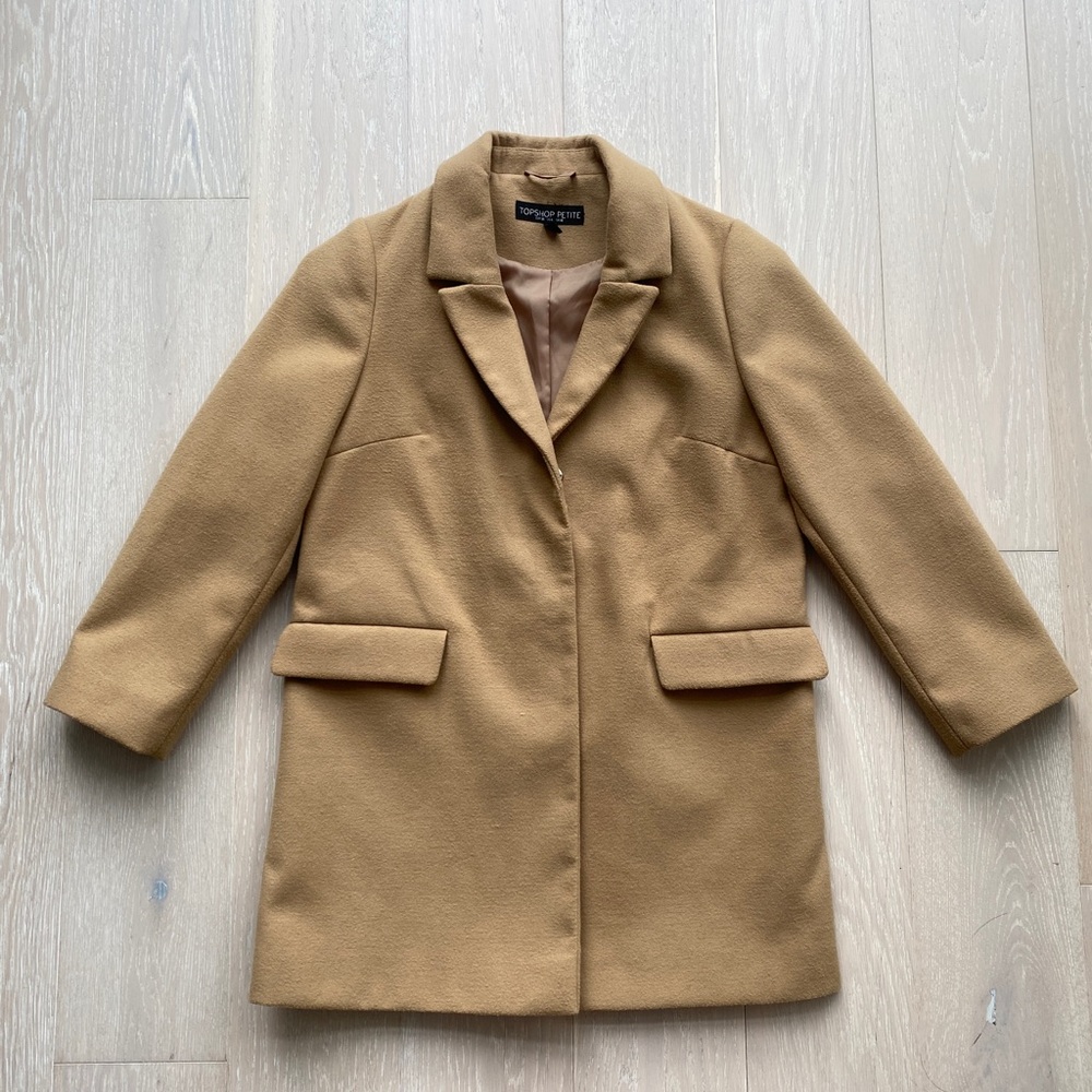 Topshop Camel Jacket